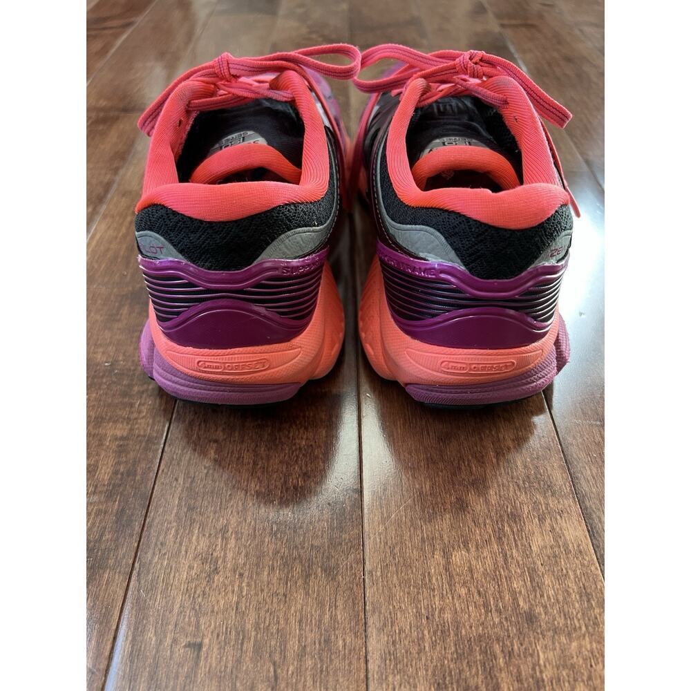 Saucony Zealot ISO Fit Sneakers Womens 10.5 Purple Pink Running Shoes - Picture 3 of 8